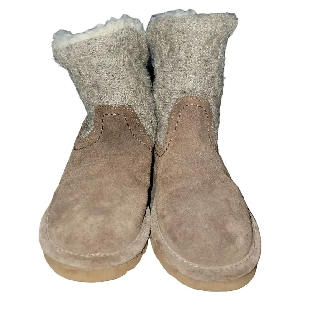 Bearpaw Virginia shearling boots size 9